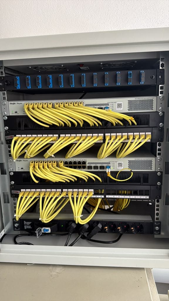 Network kabinet kurulumu