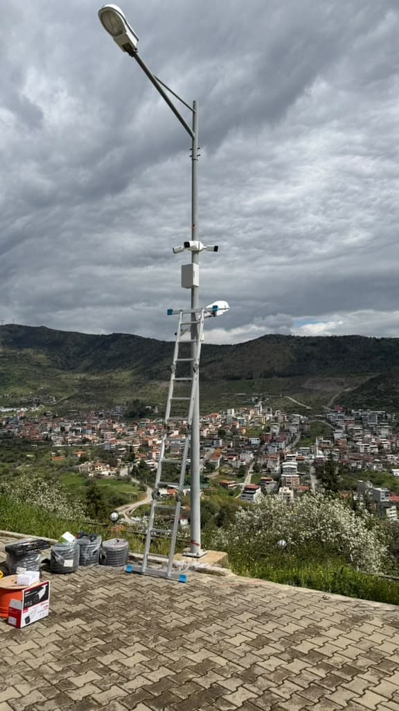 Güvenlik kamerası kurulumu